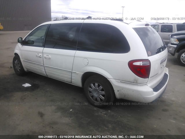 2C4GP64L35R456749 - 2005 CHRYSLER TOWN & COUNTRY LIMITED WHITE photo 3