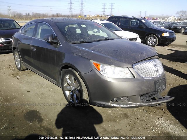1G4GE5EV0AF229760 - 2010 BUICK LACROSSE CXS Pewter photo 1