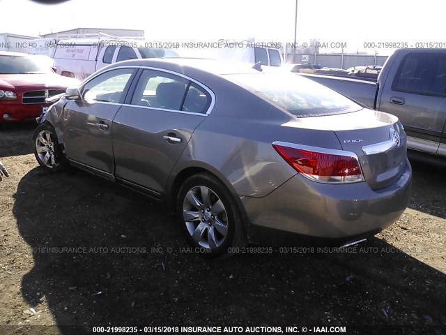 1G4GE5EV0AF229760 - 2010 BUICK LACROSSE CXS Pewter photo 3