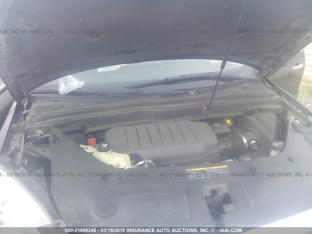 5GZEV23748J212660 - 2008 SATURN OUTLOOK XR ყავისფერი ფოტო 10