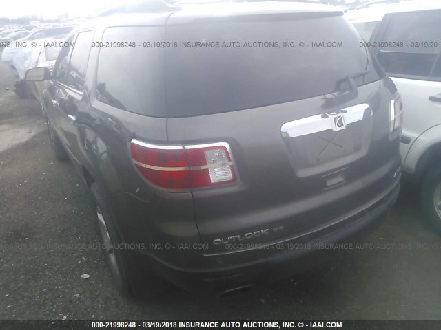 5GZEV23748J212660 - 2008 SATURN OUTLOOK XR ყავისფერი ფოტო 3