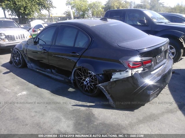 WBS8M9C50J5J78085 - 2018 BMW M3 BLACK photo 3