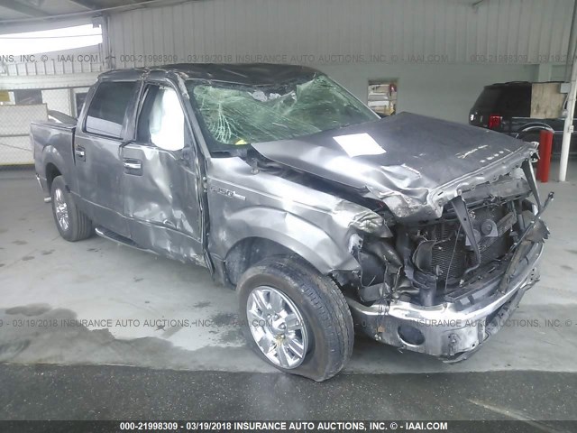 1FTFW1CF1BFA31160 - 2011 FORD F150 SUPERCREW GRAY photo 6