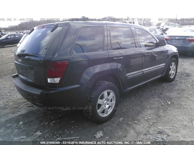 1J8GR48KX9C529297 - 2009 JEEP GRAND CHEROKEE LAREDO BLACK photo 4