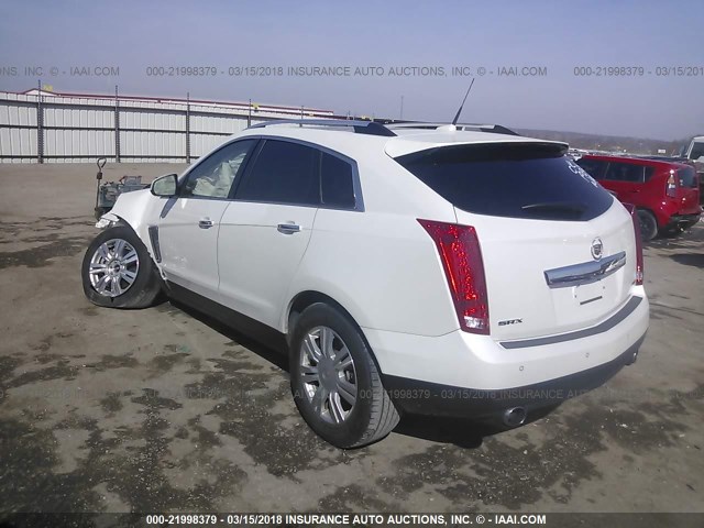 3GYFNCE36DS603236 - 2013 CADILLAC SRX LUXURY COLLECTION WHITE photo 3