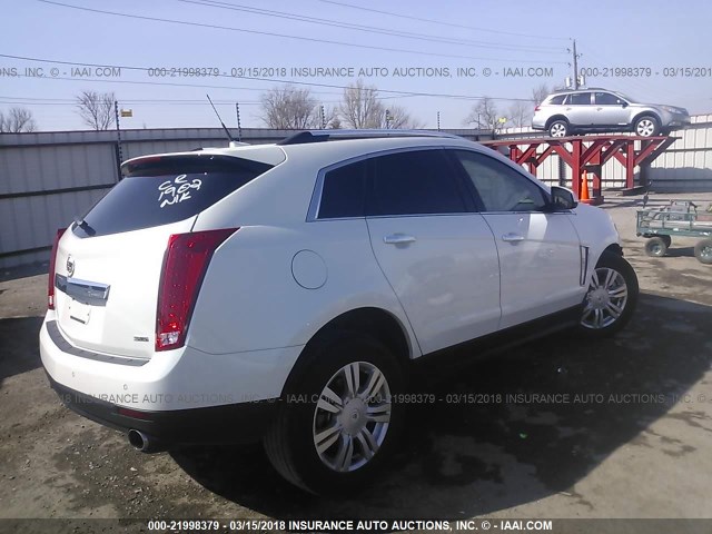 3GYFNCE36DS603236 - 2013 CADILLAC SRX LUXURY COLLECTION WHITE photo 4