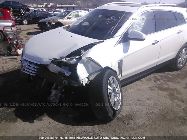 3GYFNCE36DS603236 - 2013 CADILLAC SRX LUXURY COLLECTION WHITE photo 6