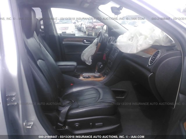 5GAEV23D19J160785 - 2009 BUICK ENCLAVE CXL 灰色 照片 5