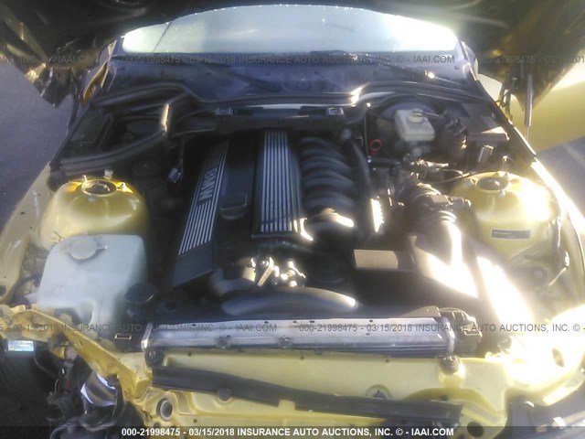 4USCJ332XVLC04428 - 1997 BMW Z3 2.8 GOLD photo 10