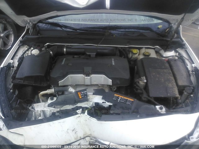 1G11C5SL6FF201268 - 2015 CHEVROLET MALIBU 1LT 白色 照片 10