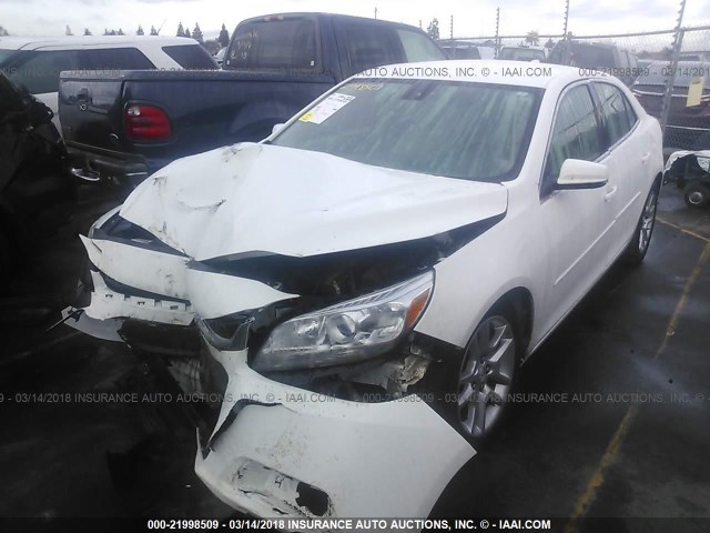 1G11C5SL6FF201268 - 2015 CHEVROLET MALIBU 1LT 白色 照片 2