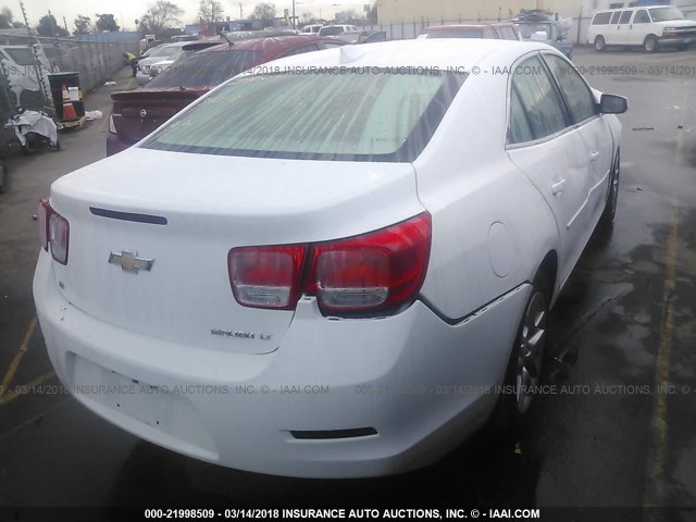 1G11C5SL6FF201268 - 2015 CHEVROLET MALIBU 1LT 白色 照片 4