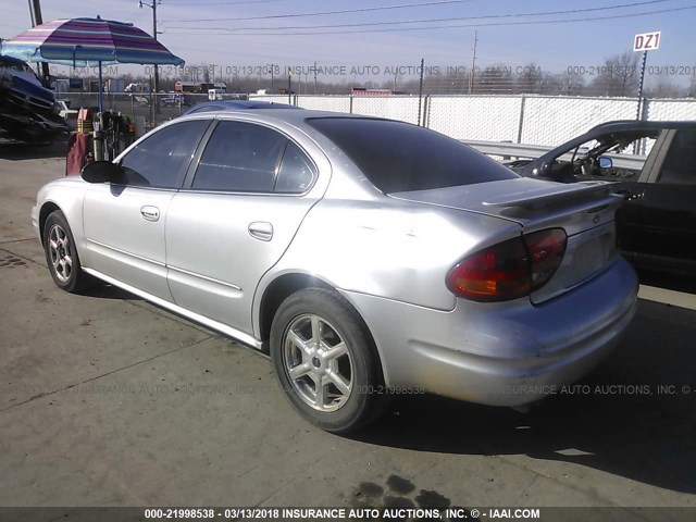 1G3NF52E43C186106 - 2003 OLDSMOBILE ALERO GLS GRAY photo 3