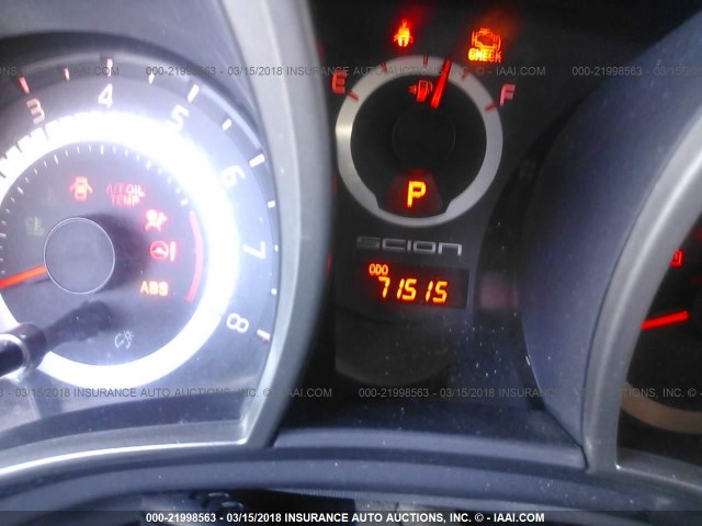 JTKJF5C73B3005504 - 2011 TOYOTA SCION TC 银色 照片 7