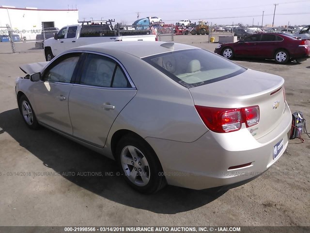 1G11C5SA2GF144471 - 2016 CHEVROLET MALIBU LIMITED LT GOLD photo 3