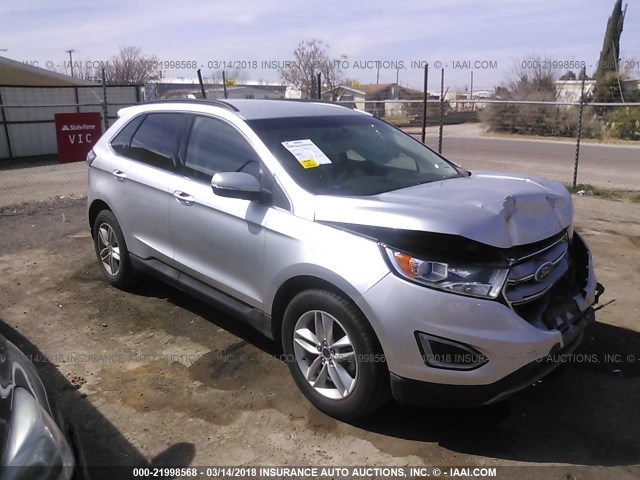2FMPK3J88GBB04142 - 2016 FORD EDGE SEL 银色 照片 1