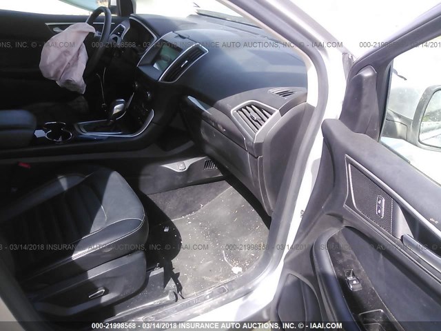 2FMPK3J88GBB04142 - 2016 FORD EDGE SEL 银色 照片 5