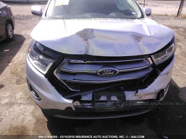 2FMPK3J88GBB04142 - 2016 FORD EDGE SEL 银色 照片 6