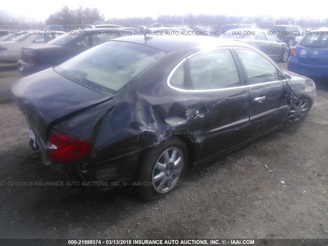 2G4WC582481189235 - 2008 BUICK LACROSSE CX BROWN photo 4