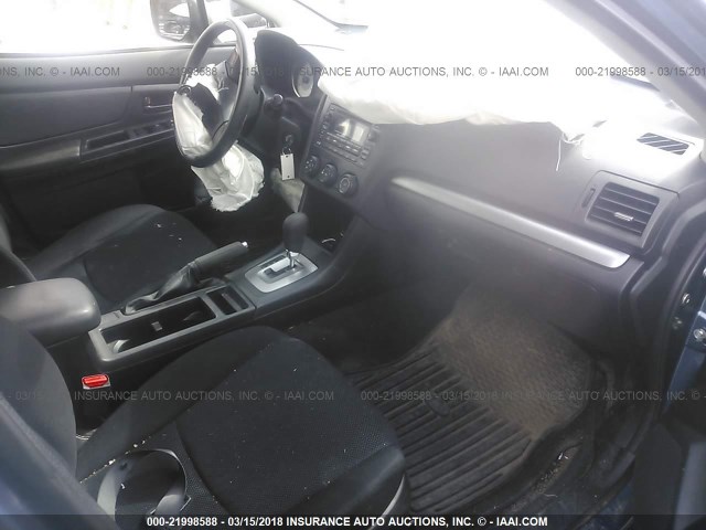 JF1GPAA63DH816460 - 2013 SUBARU IMPREZA BLUE photo 5