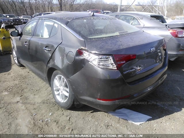 1G11A5SA7DF304846 - 2013 CHEVROLET MALIBU LS 灰色 照片 3