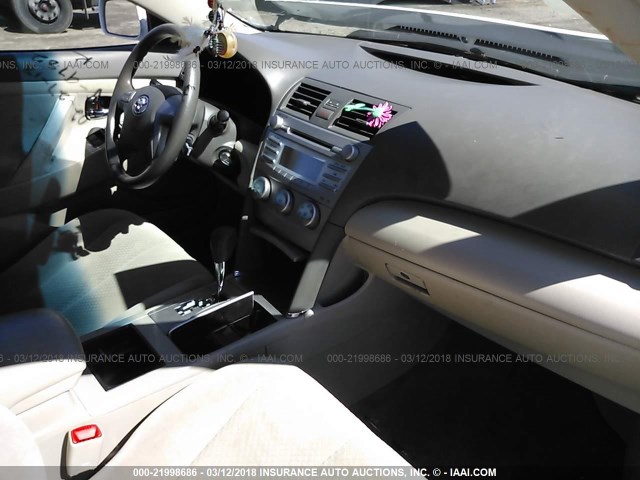 4T1BE46K47U709782 - 2007 TOYOTA CAMRY NEW GENERAT CE/LE/XLE/SE WHITE photo 5