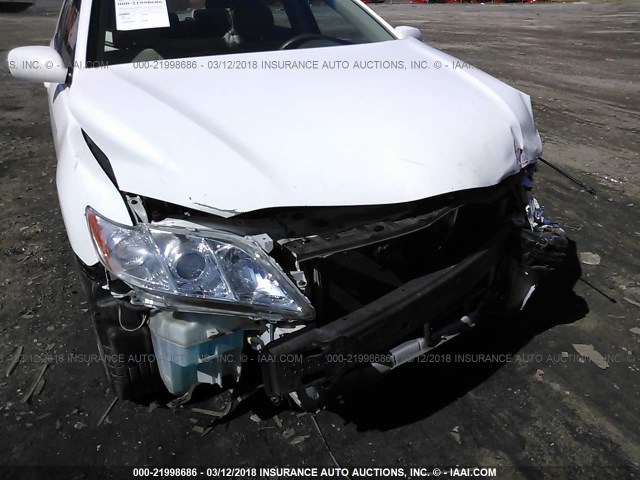 4T1BE46K47U709782 - 2007 TOYOTA CAMRY NEW GENERAT CE/LE/XLE/SE WHITE photo 6