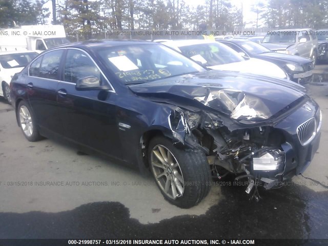 WBAFU7C59BDU54285 - 2011 BMW 535 XI Negro foto 1
