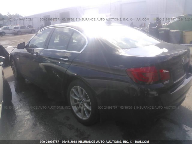 WBAFU7C59BDU54285 - 2011 BMW 535 XI BLACK photo 3