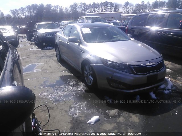 5XXGN4A62CG072007 - 2012 KIA OPTIMA EX SILVER photo 1