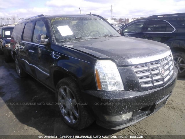 1GYFK26229R113556 - 2009 CADILLAC ESCALADE ESV LUXURY BLACK photo 1