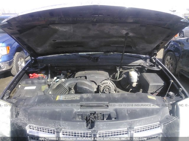 1GYFK26229R113556 - 2009 CADILLAC ESCALADE ESV LUXURY BLACK photo 10