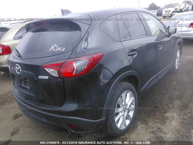 JM3KE4DY1F0536537 - 2015 MAZDA CX-5 GT BLACK photo 4