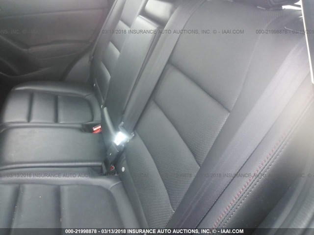 JM3KE4DY1F0536537 - 2015 MAZDA CX-5 GT BLACK photo 8