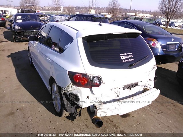 JM1BK344781139405 - 2008 MAZDA 3 HATCHBACK WHITE photo 6