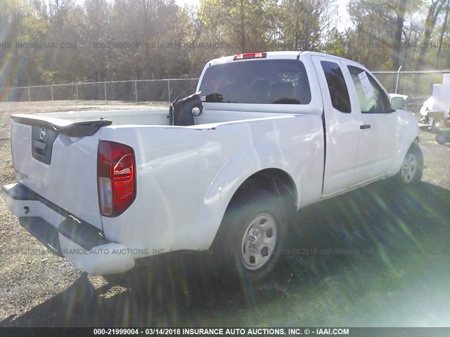 1N6BD0CTXJN706347 - 2018 NISSAN FRONTIER S/SV WHITE photo 4