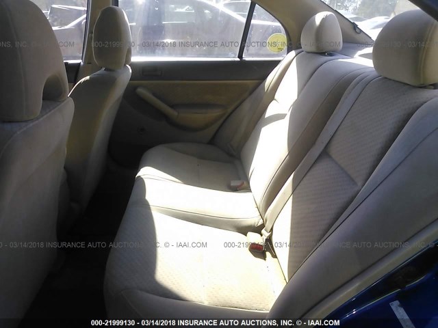 1HGES16335L001125 - 2005 HONDA CIVIC DX VP 蓝色 照片 8