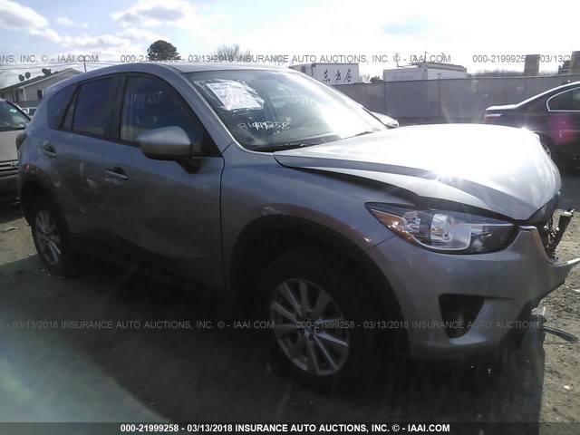 JM3KE4CY9E0428344 - 2014 MAZDA CX-5 TOURING GRAY photo 1