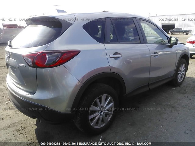 JM3KE4CY9E0428344 - 2014 MAZDA CX-5 TOURING GRAY photo 4