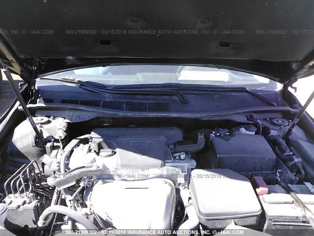 4T1BF1FK7HU671851 - 2017 TOYOTA CAMRY LE/XLE/SE/XSE BLACK photo 10