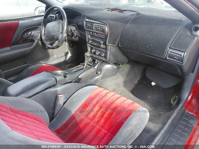 2G1FP22P0V2153312 - 1997 CHEVROLET CAMARO Z28 RED photo 5