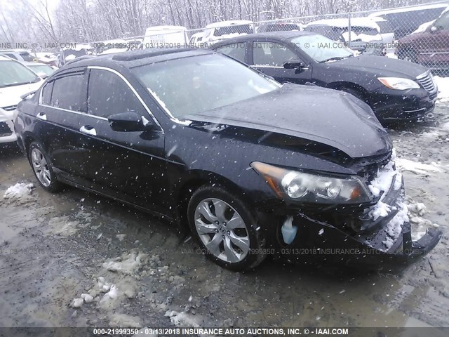 1HGCP26829A065331 - 2009 HONDA ACCORD EXL BLACK photo 1