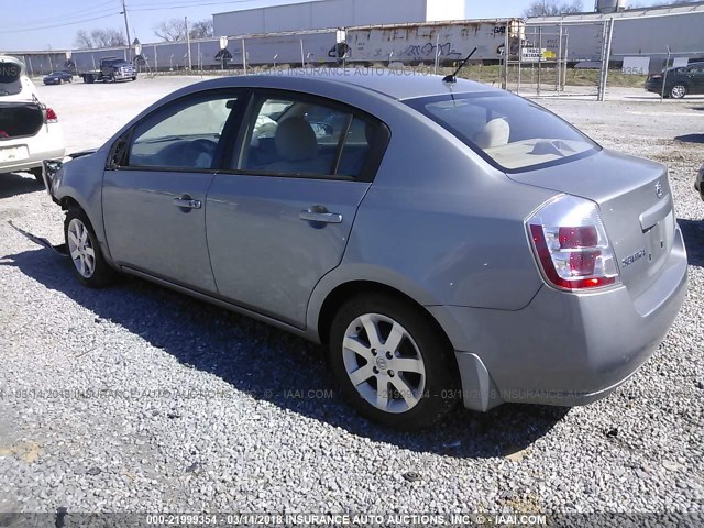 3N1AB61E08L627374 - 2008 NISSAN SENTRA 2.0/2.0S/2.0SL GRAY photo 3