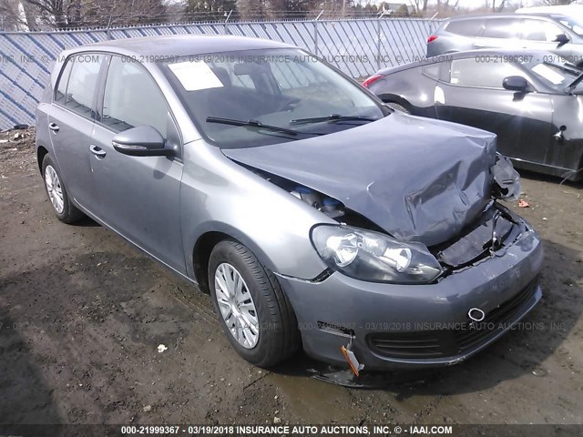 WVWDB7AJ0EW011385 - 2014 VOLKSWAGEN GOLF GRAY photo 1