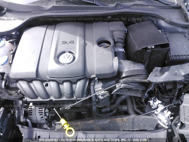 WVWDB7AJ0EW011385 - 2014 VOLKSWAGEN GOLF 灰色 照片 10