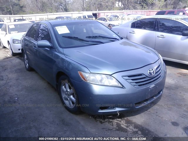 4T1BE46K77U598516 - 2007 TOYOTA CAMRY NEW GENERAT CE/LE/XLE/SE GREEN photo 1