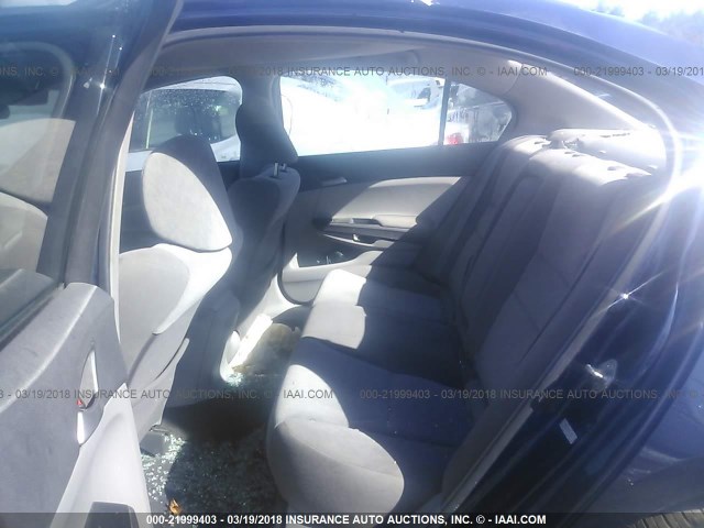 1HGCP26499A170414 - 2009 HONDA ACCORD LXP Dark Blue photo 8