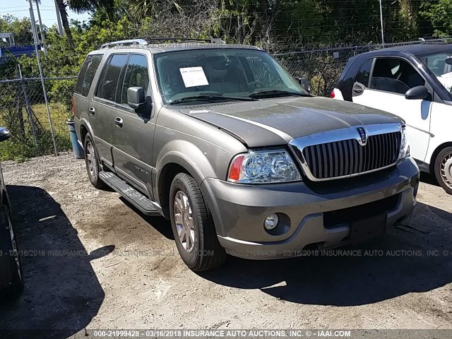5LMFU27R44LJ26244 - 2004 LINCOLN NAVIGATOR GRAY photo 1