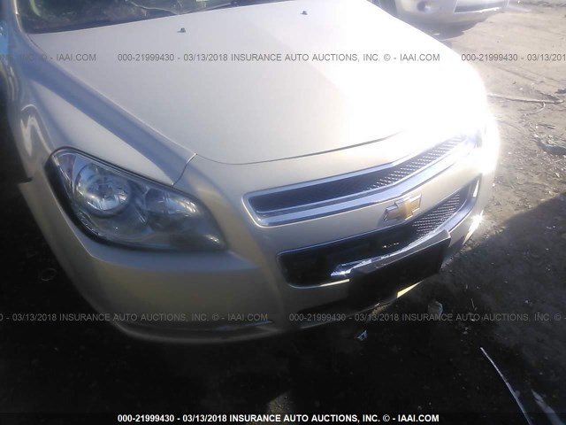 1G1ZC5E13BF362619 - 2011 CHEVROLET MALIBU 1LT 金色 照片 6
