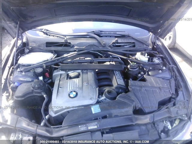 WBAVD33556KV62084 - 2006 BMW 330 XI Dark Blue photo 10